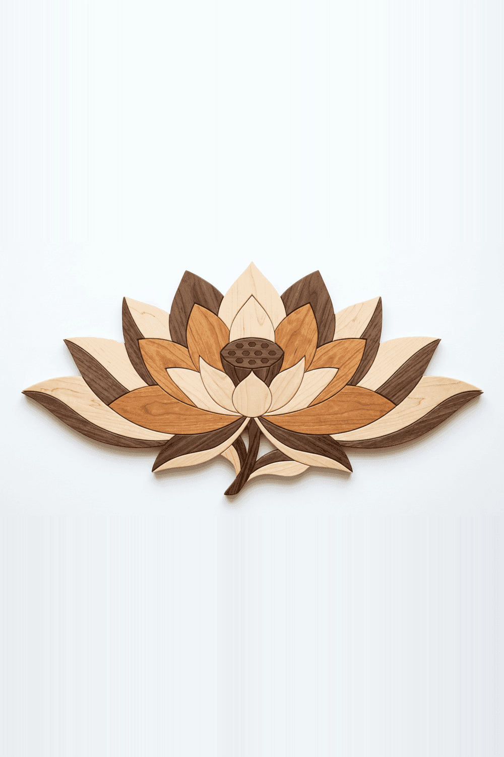Lotus Intarsia Patterns