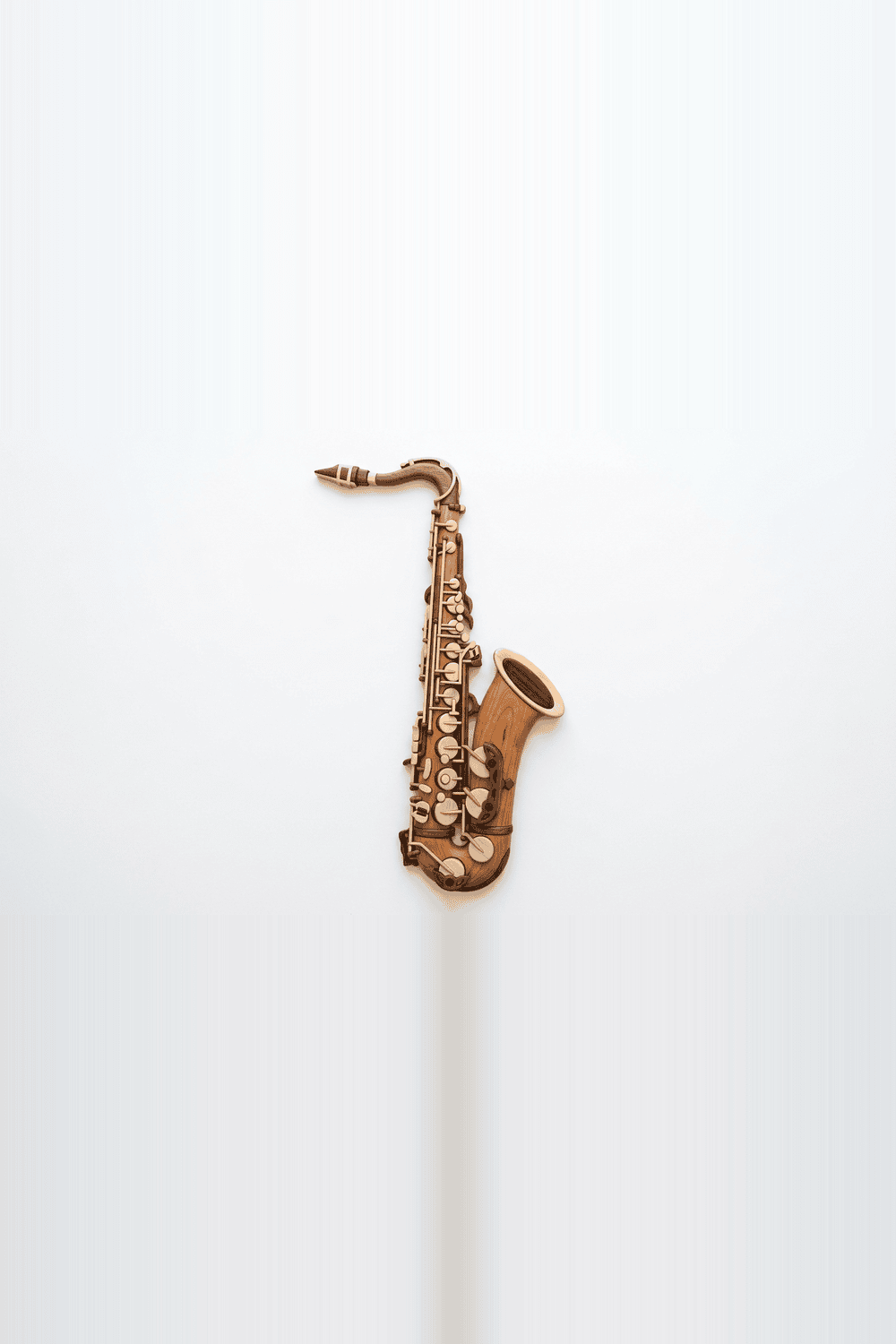Saxophone Intarsia Patterns