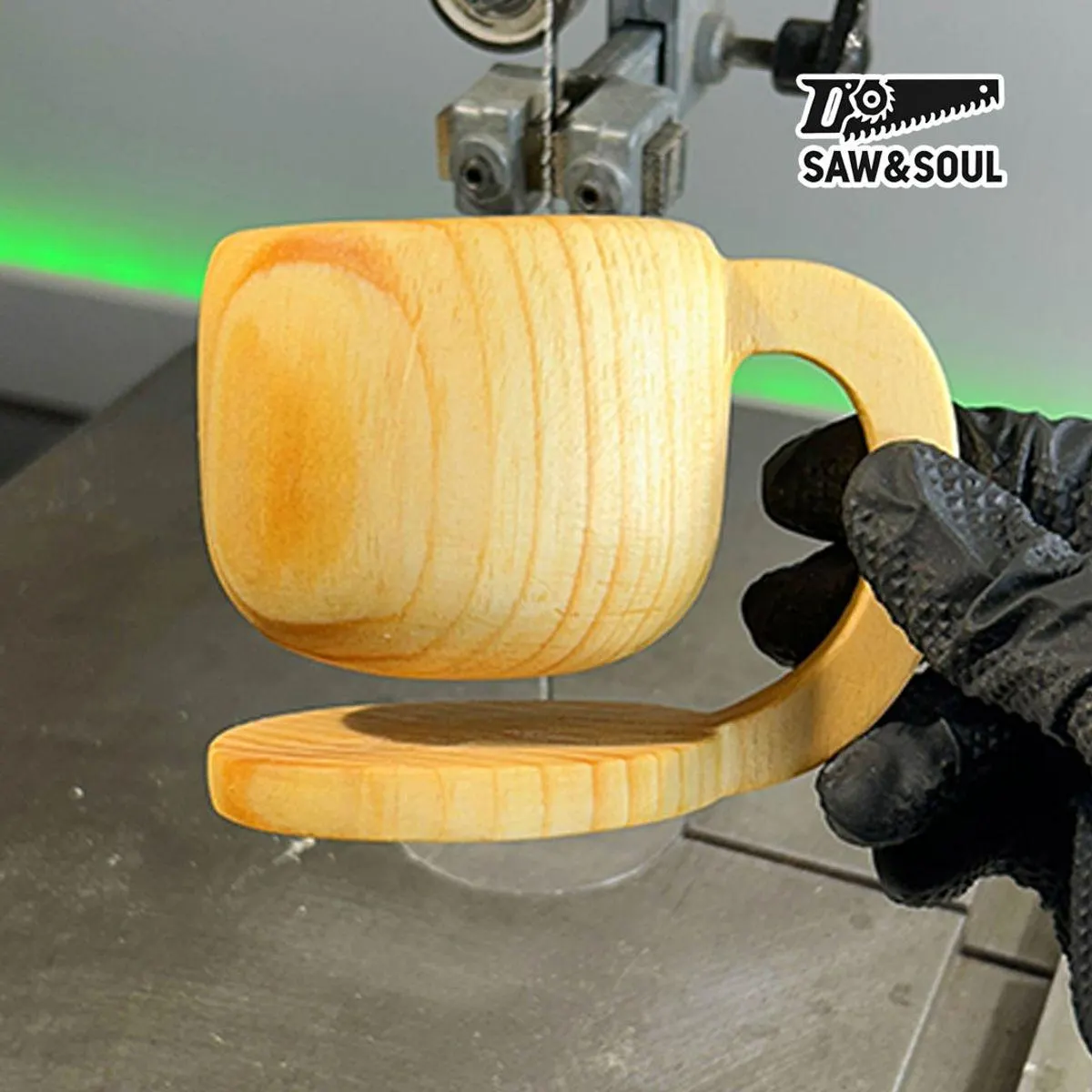 SL2057 Bandsaw Floating Cup Plan--PDF file