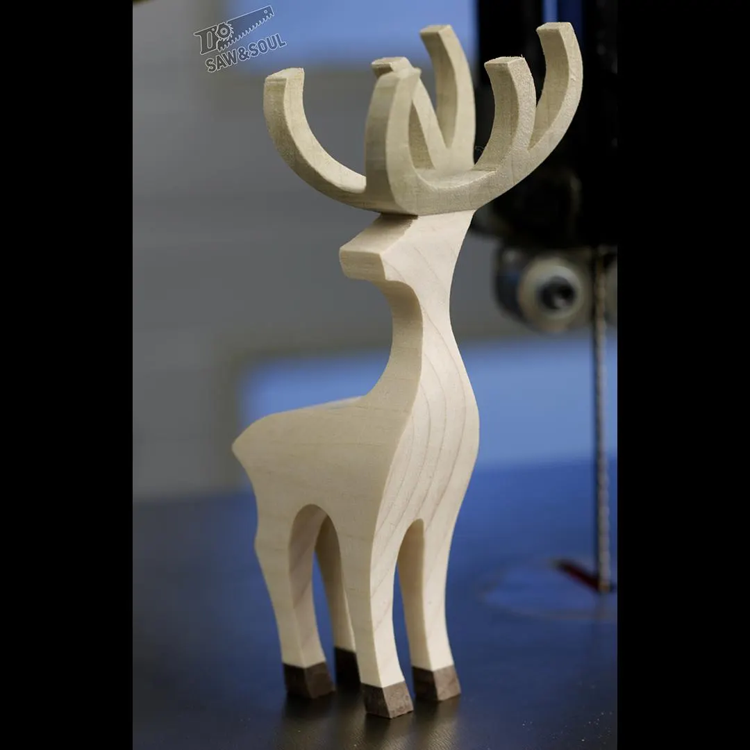 SL2195 Looking Sideways Deer Bandsaw Plan - PDF File