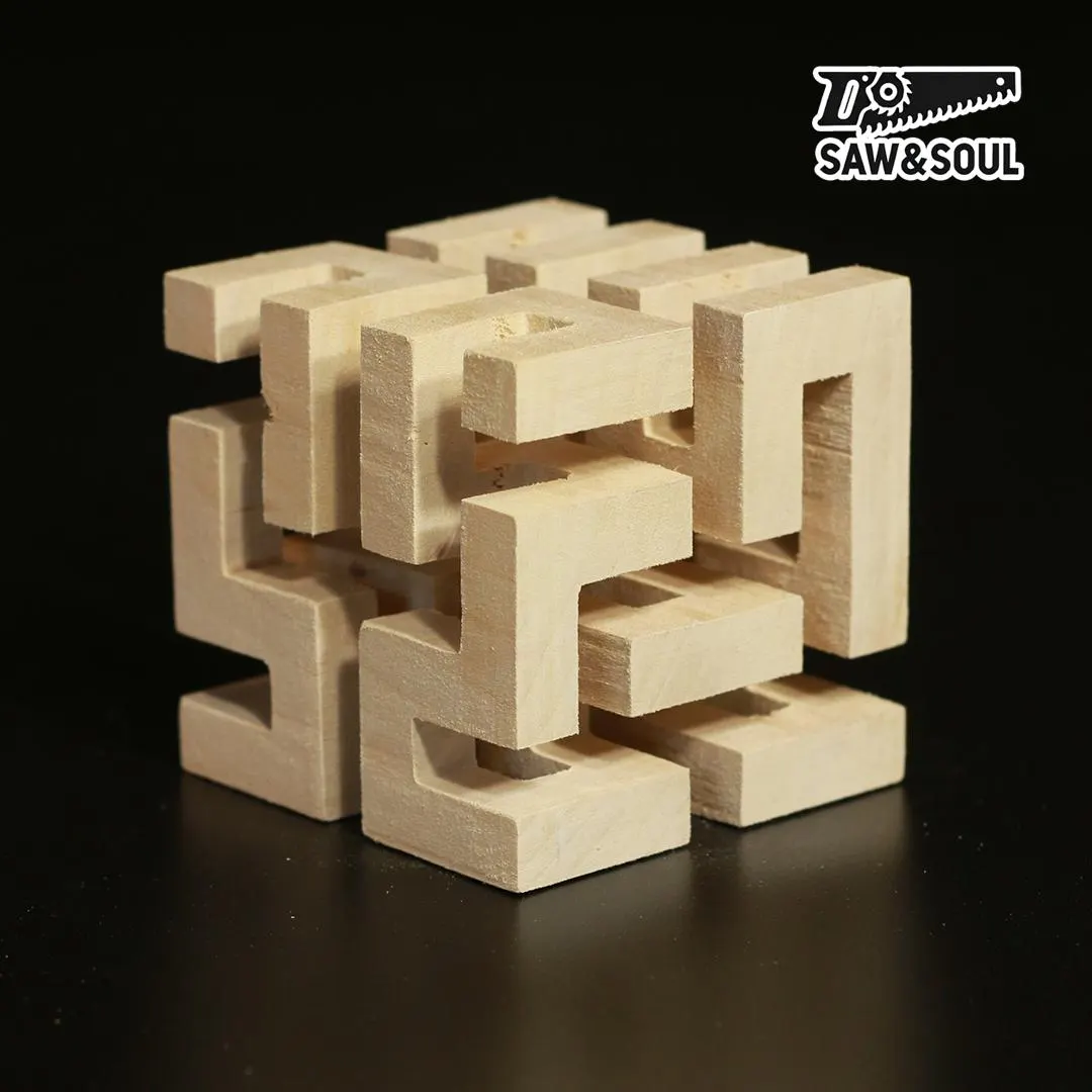 SL2191 Hilbert Cube Bandsaw Plan - PDF File