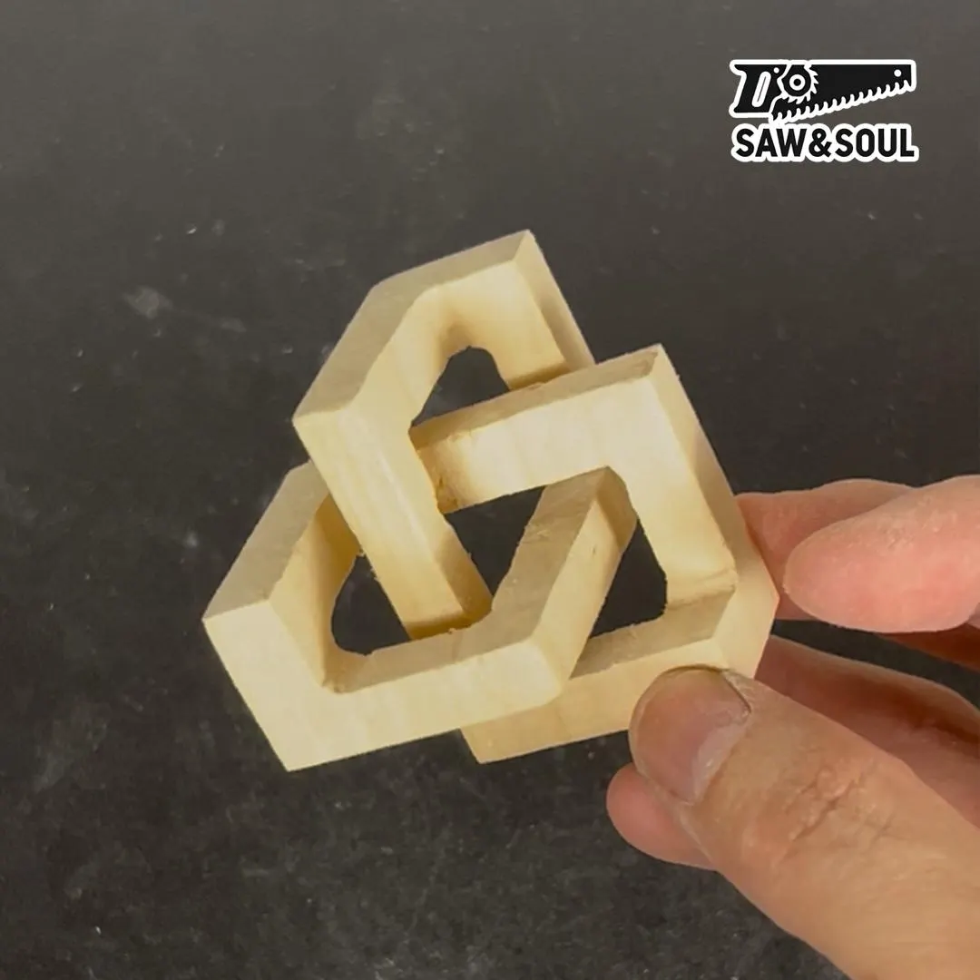 SL2081 Bandsaw Wooden Puzzle Plan--PDF file
