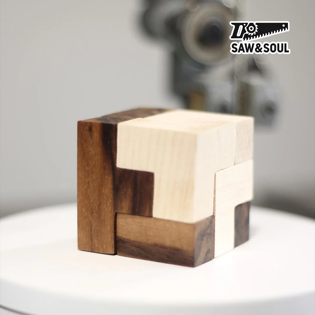 SL2074 Scroll saw (Bandsaw) Puzzle Cube Plan (T)--PDF file