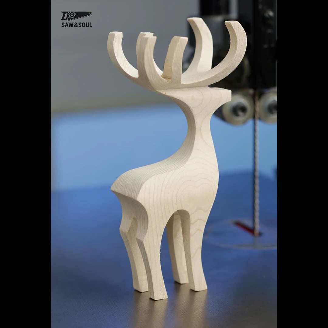 SL2196 Looking Forward Deer Bandsaw Plan - PDF File