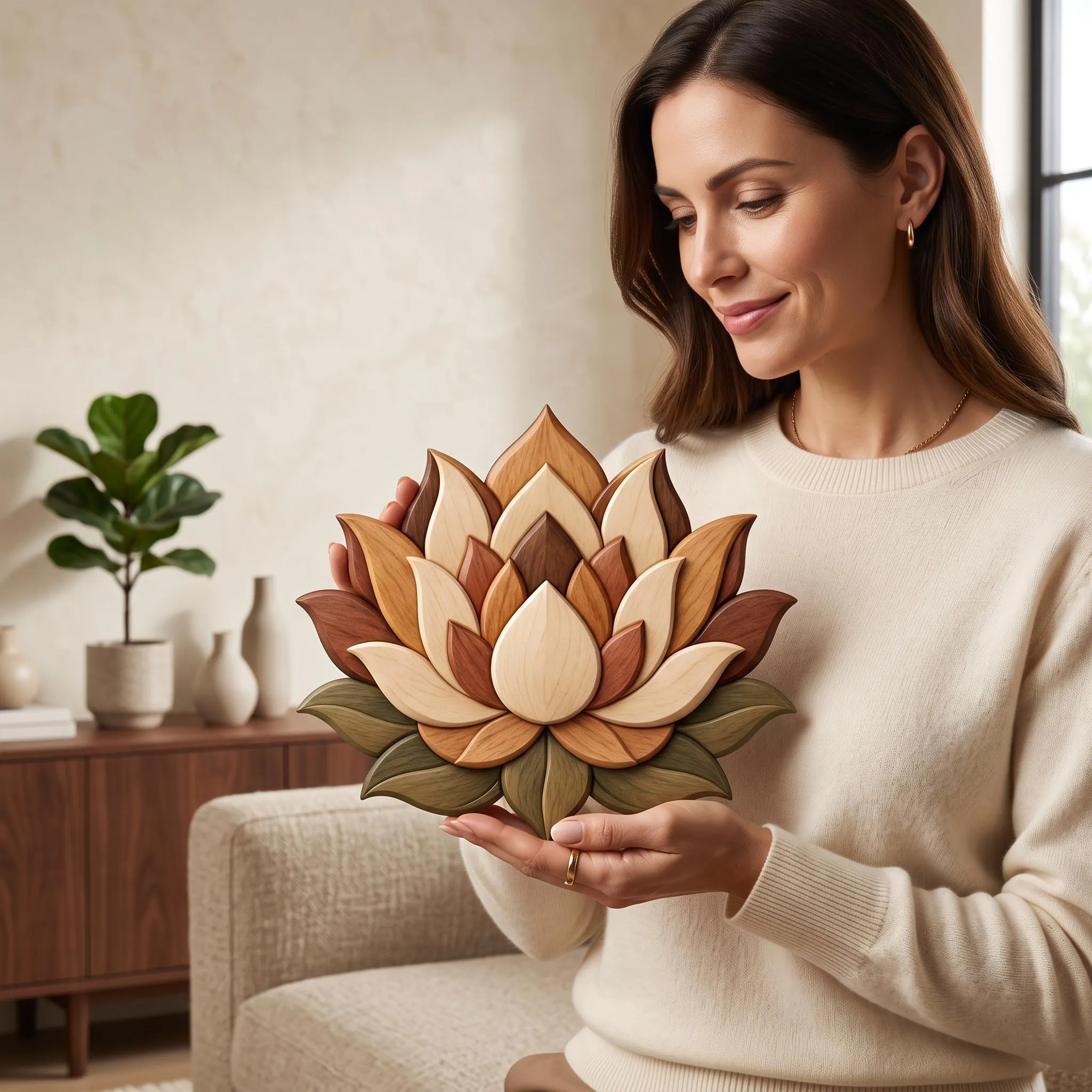 Tulip Flower Scroll Saw Pattern, Intarsia Woodworking Template, Floral Wood Art Pattern, Printable Digital Download PDF