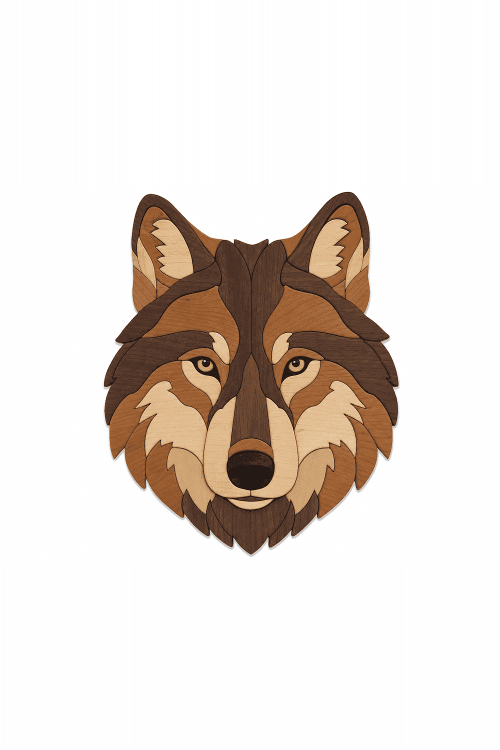 Wolf Intarsia Patterns